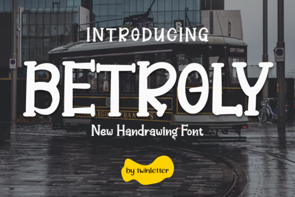 Betroly: A Playful Display Font for Creative and Professional Workflows