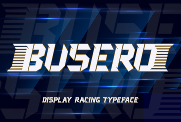 Busero: A Bold Display Font for Creative Expression and Professional Impact