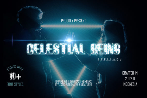 Celestial Being Font: A Cosmic Touch for Your Design Projects
