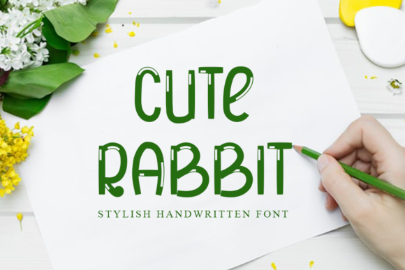 Cute Rabbit: A Font That Bridges Playfulness and Professionalism