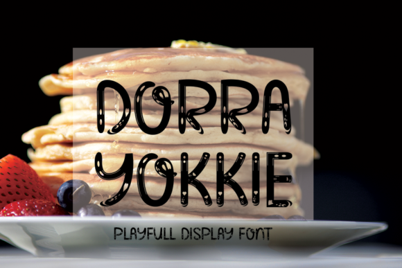 Dorra Yokkie: A Bold and Quirky Display Font for Modern Design
