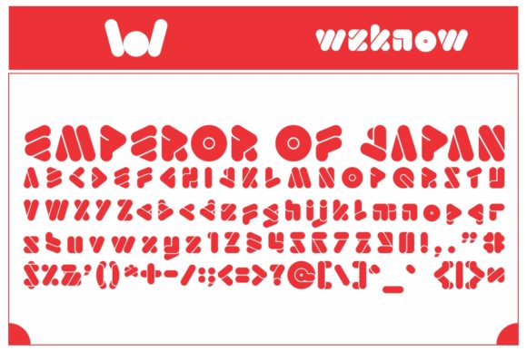 Emperor of Japan: A Futuristic Font for Modern Design Needs