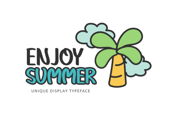 Enjoy Summer: A Font That Brings Color and Creativity to Your Designs