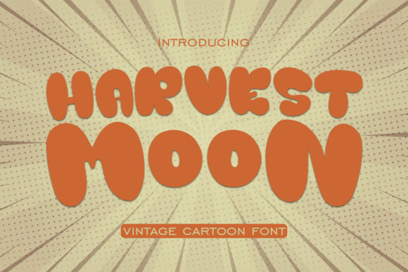 Harvest Moon: A Vintage Display Font That Elevates Modern Design