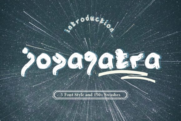 Joyagatra: A Quirky Font with Versatile Appeal