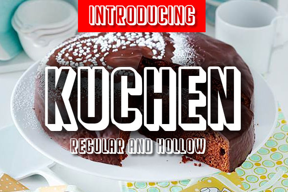 Kuchen Font: Bold, Authentic, and Versatile