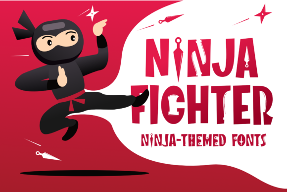Ninja Fighter Font for Bold Designs