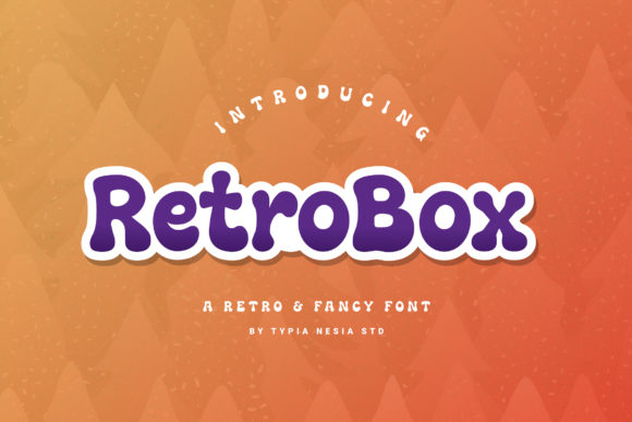 Retrobox: A Bold and Sophisticated Display Font for Modern Design