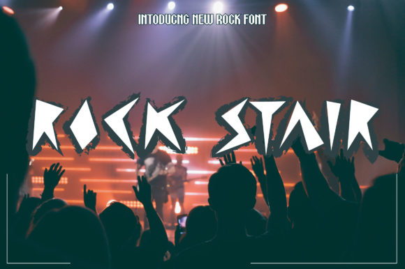 Rock Stair: A Playful Display Font That Elevates Your Creativity