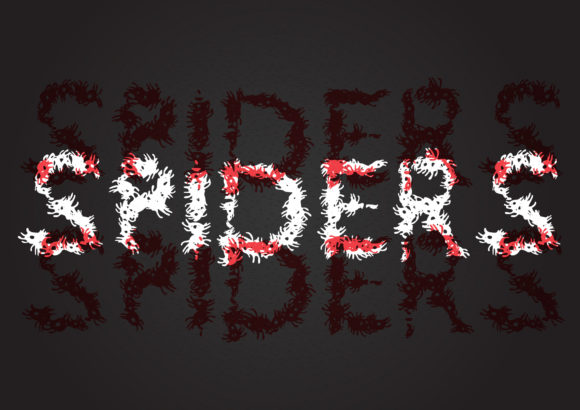 Spiders Font: A Spooky Display Font for Halloween Crafting and More