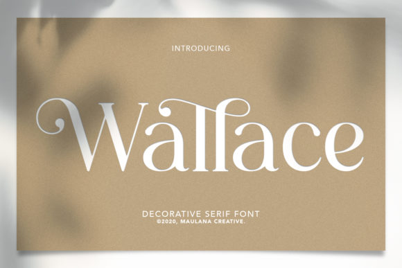 Wallace: A Playful and Charming Display Font for Versatile Design Projects