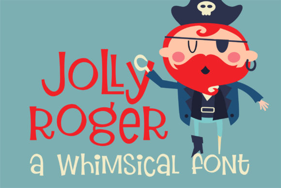 ZP Jolly Roger Font for Playful Design